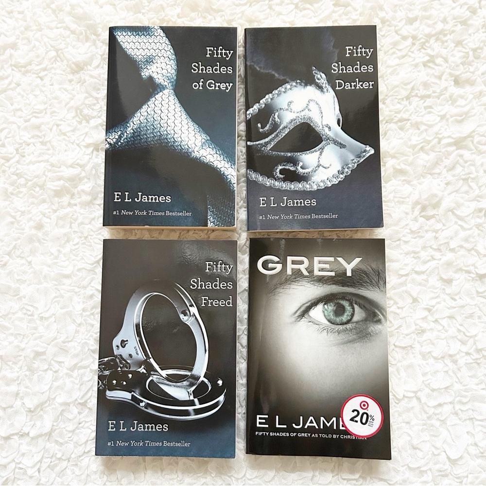Fifty Shades Paperback Book Set by E L James